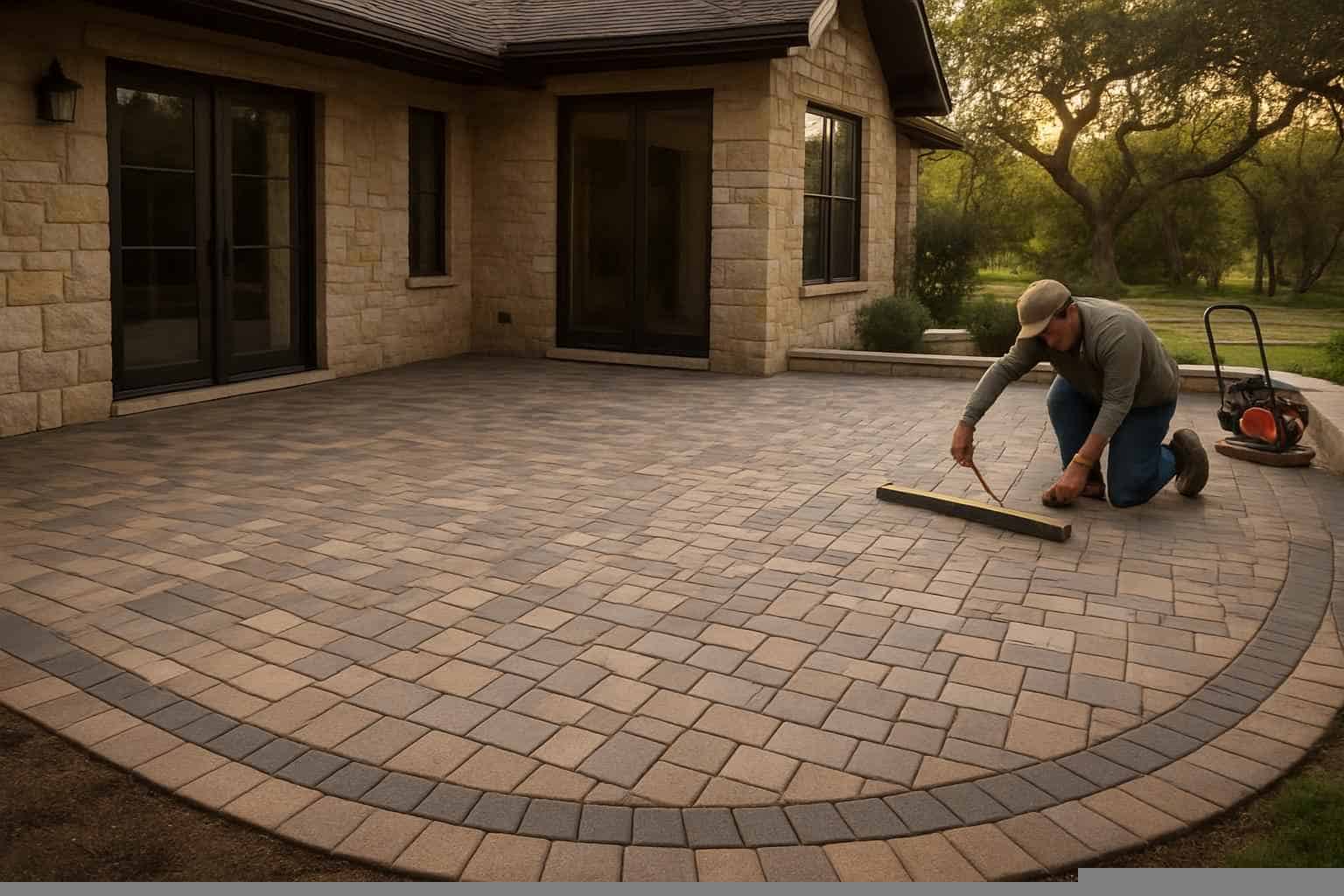 Paver Patio Installation Company in Pipe Creek TX