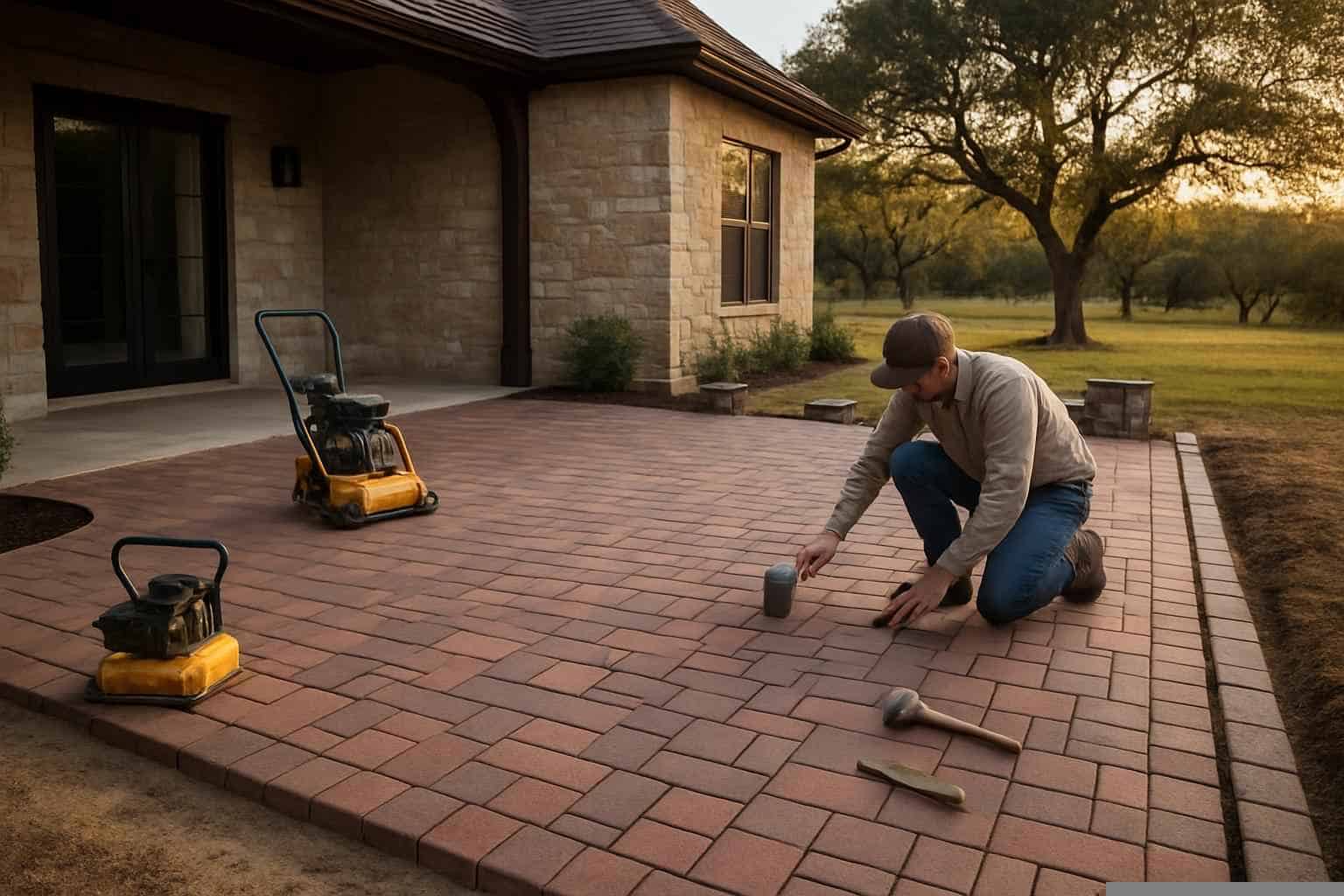 Paver Patio Installation Company in Pontotoc TX