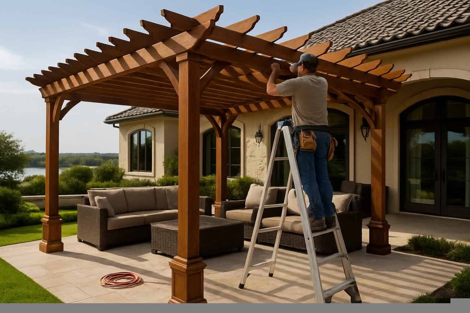 Pergola Repair Service in Horseshoe Bay TX