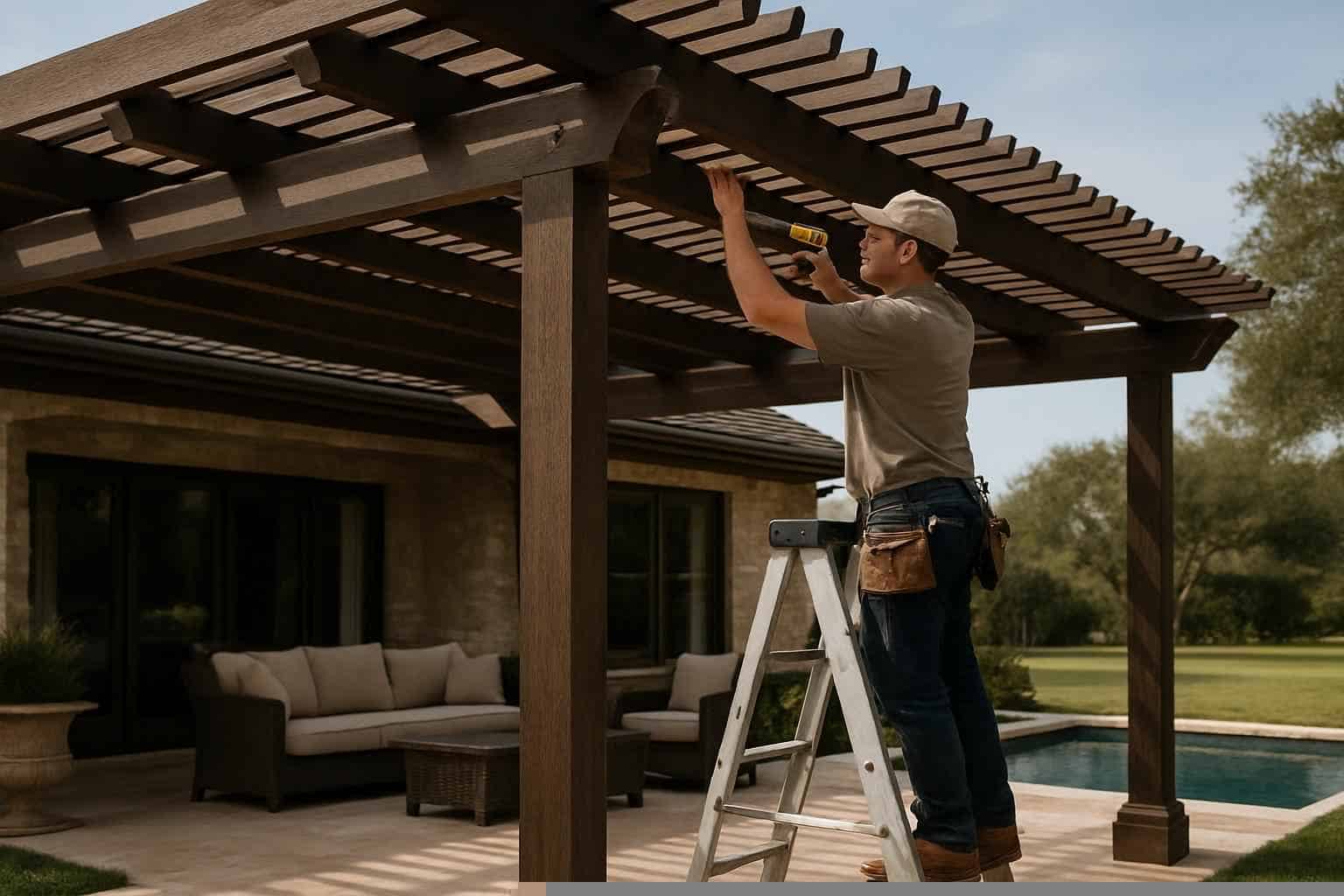 pergola repair service in medina