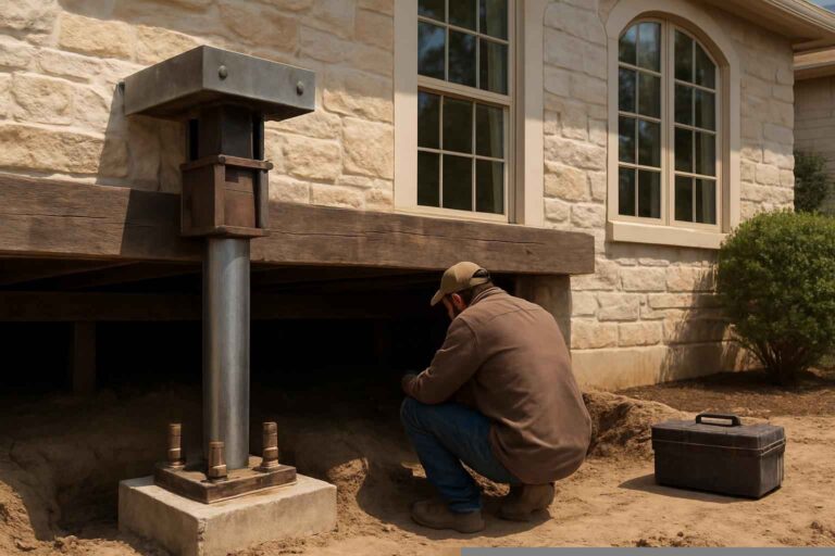 pier beam repair service in horseshoe bay tx