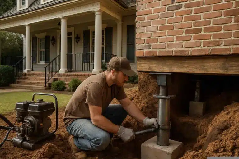 pier beam repair service in medina tx