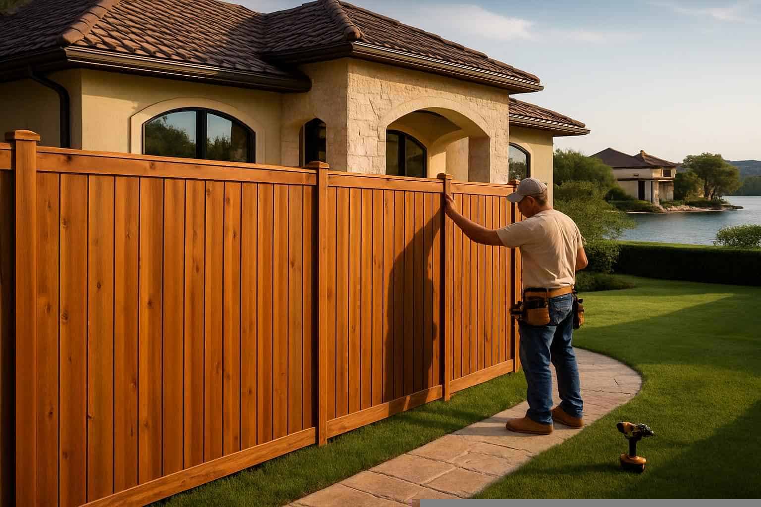 Privacy Fence Installer in Horseshoe Bay TX