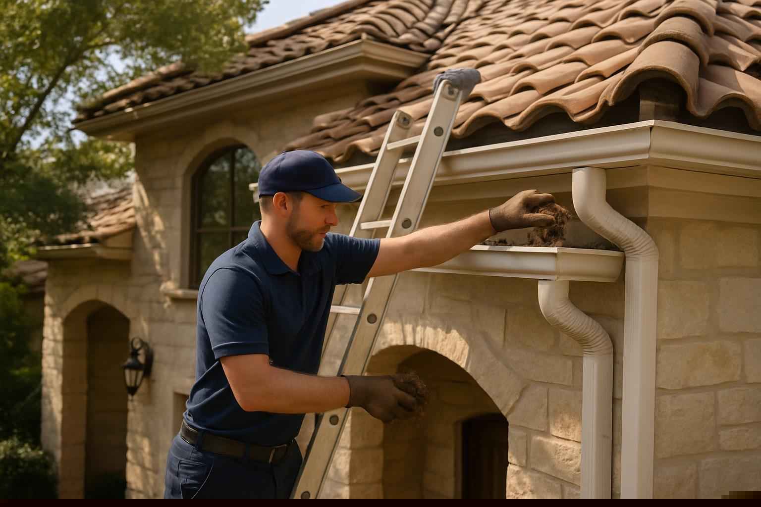 Gutter Installation Contractor In Kingsland TX Rain Gutter Cleaning Service in Kingsland TX