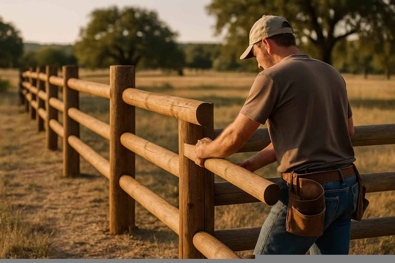 Ranch Fence Builder in Mason TX