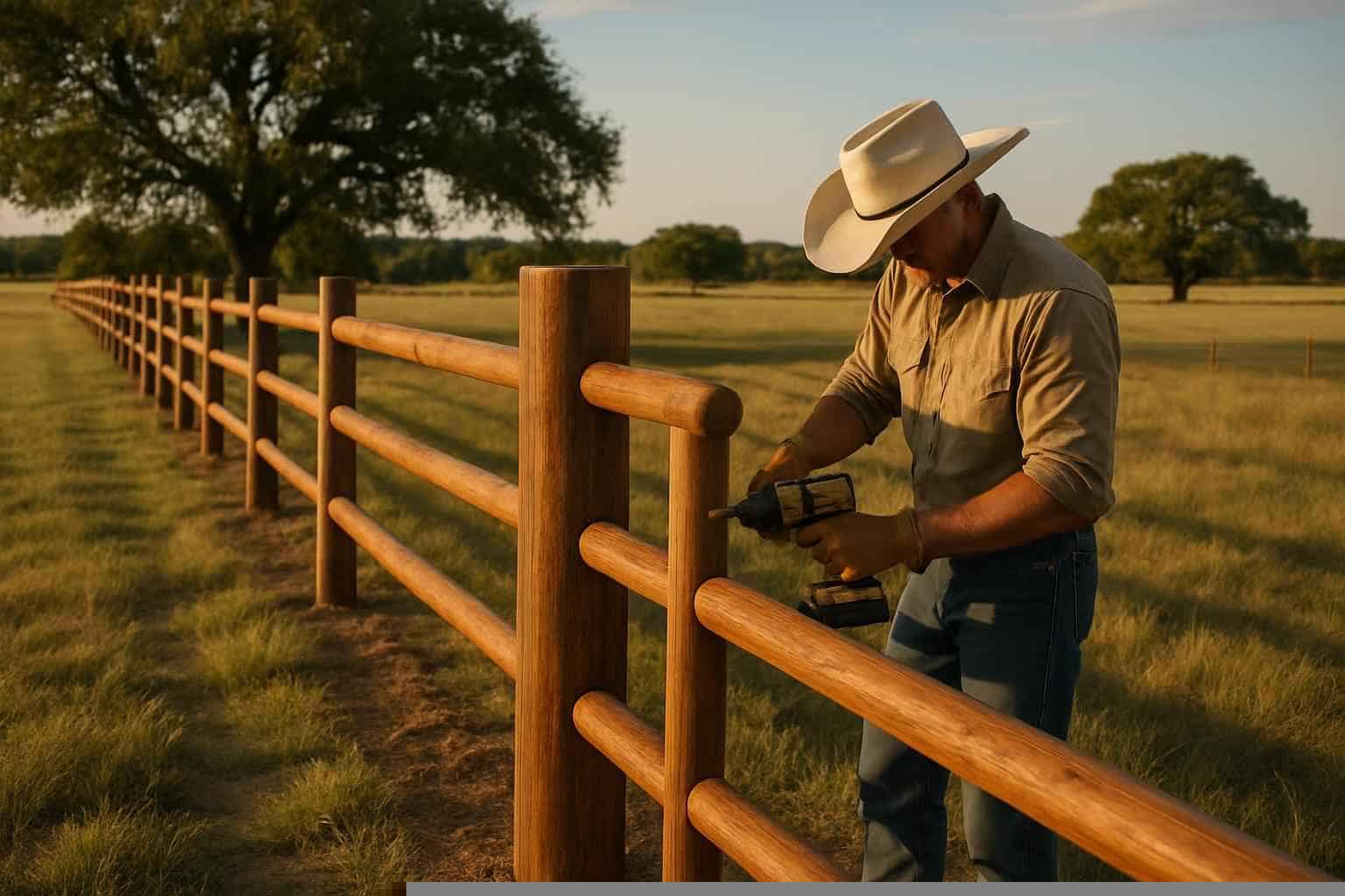 Fence Installation Contractor In Pontotoc TX Ranch Fence Builder in Pontotoc TX