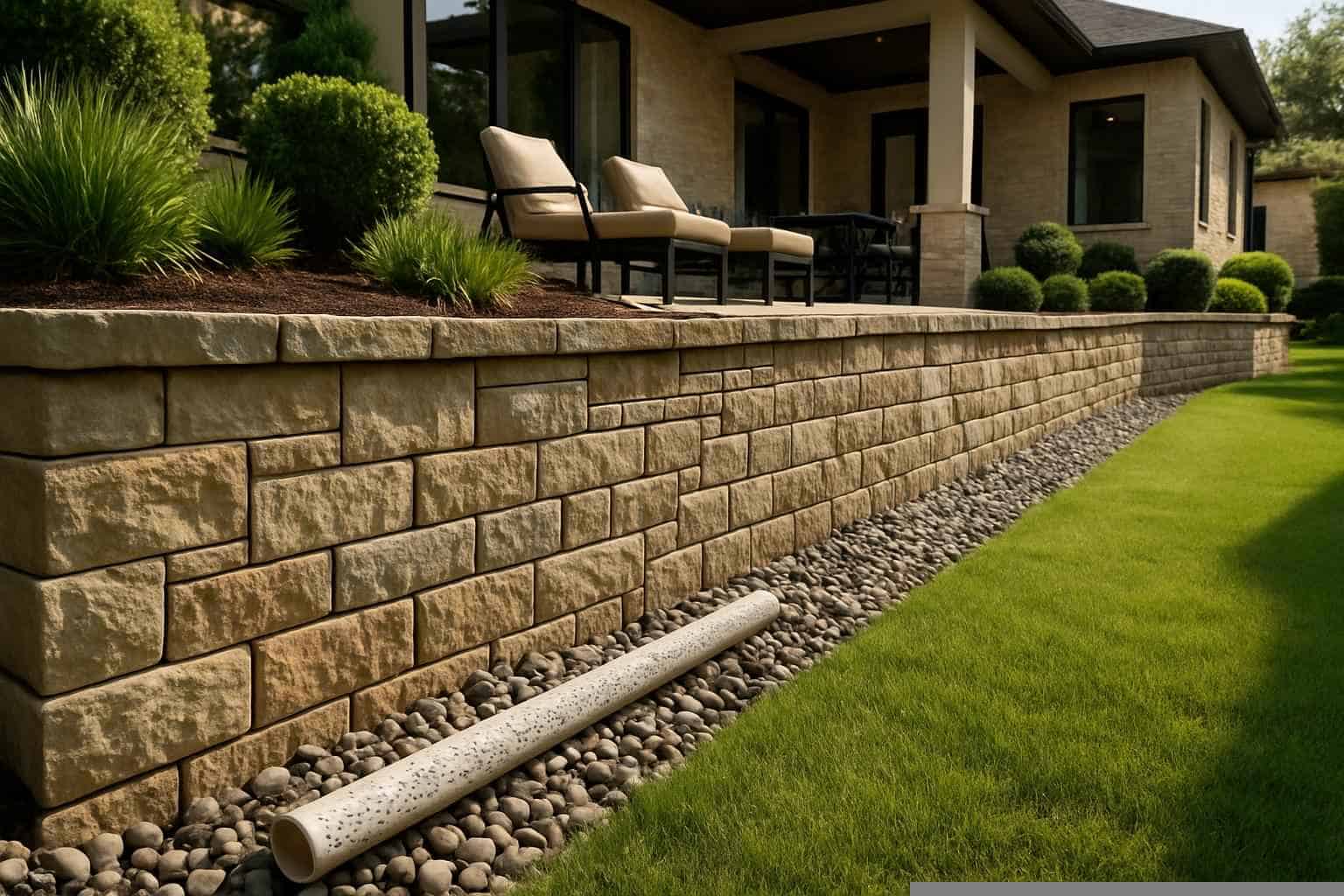 Retaining Wall Contractor In Cottonwood Shores TX Retaining Wall Drainage Service in Cottonwood Shores TX