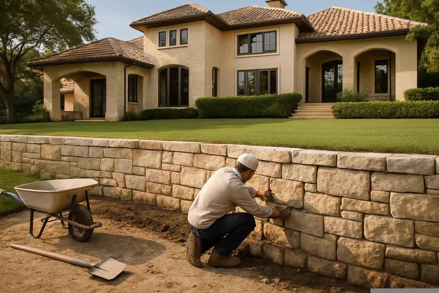 Retaining Wall Contractor In Cottonwood Shores TX Retaining Wall Repair Service in Cottonwood Shores TX