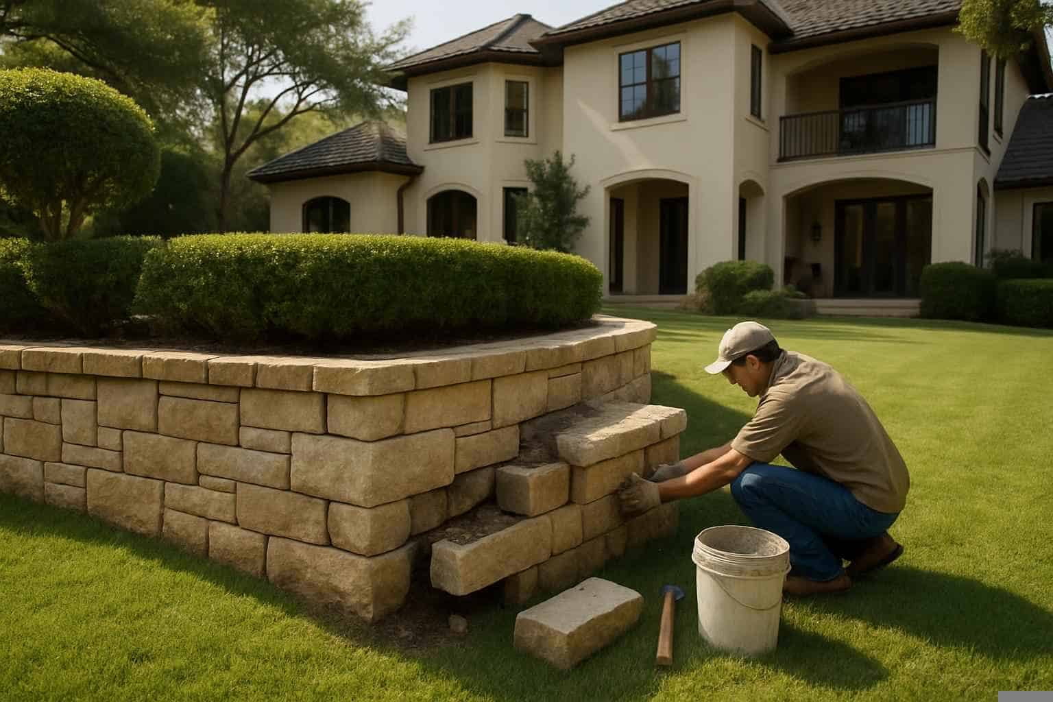 Retaining Wall Repair Service in Medina TX