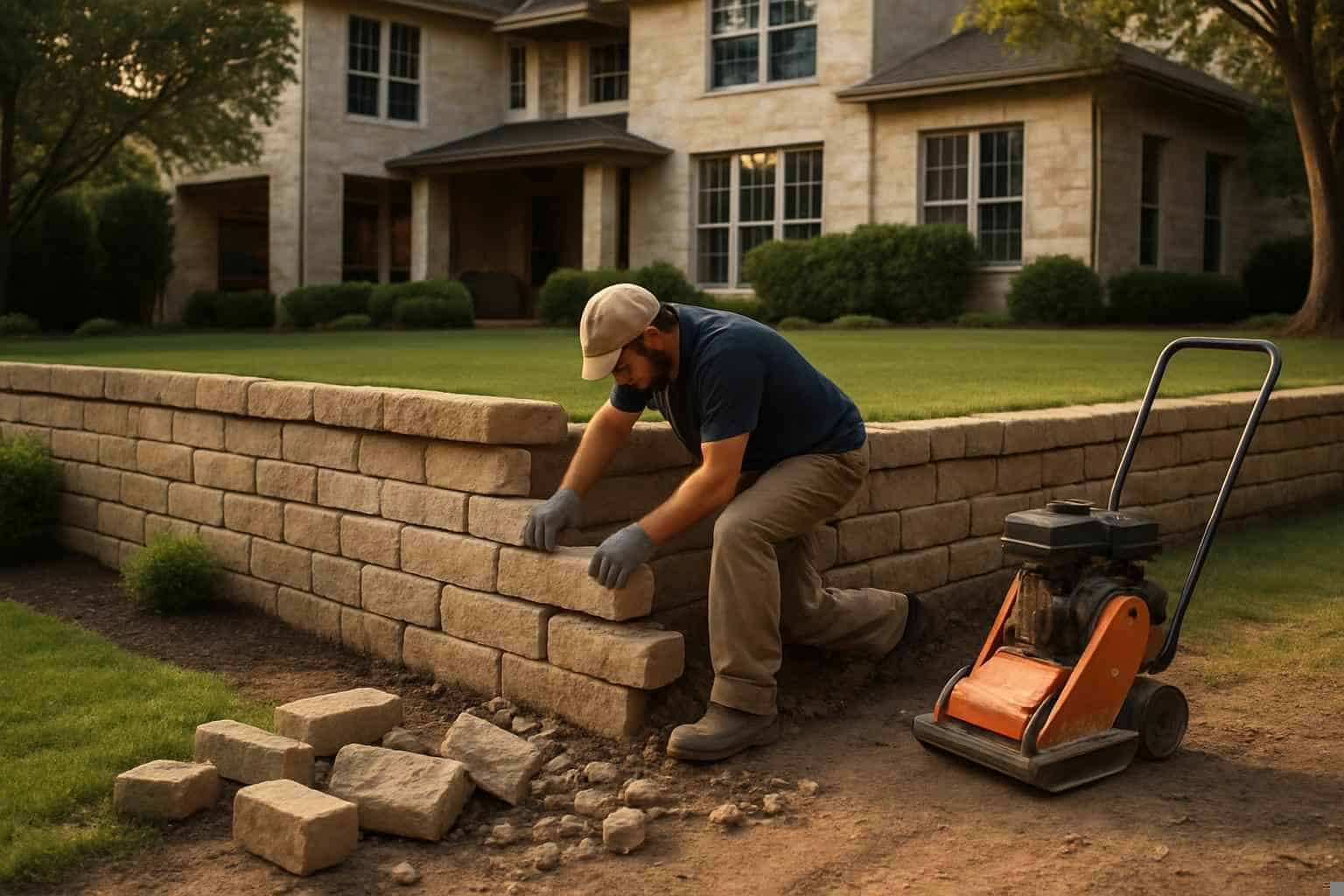 Retaining Wall Repair Service in Pipe Creek TX