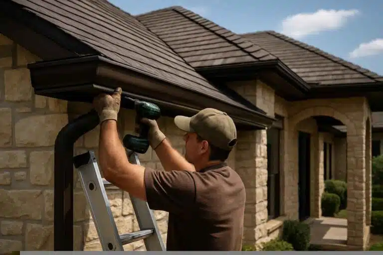 Gutter Installation Contractor In Kingsland TX seamless gutter installer in kingsland tx