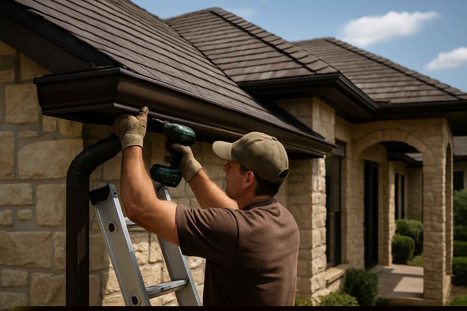 Gutter Installation Contractor In Kingsland TX Seamless Gutter Installer in Kingsland TX