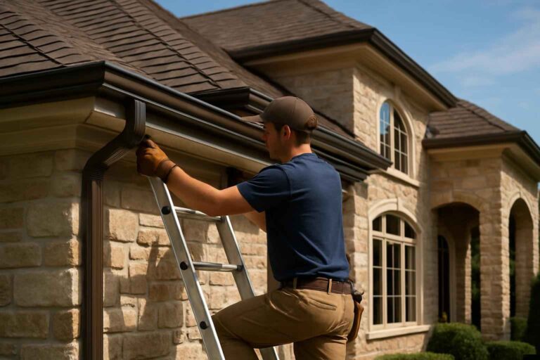 Seamless Gutter Installer In Mason TX