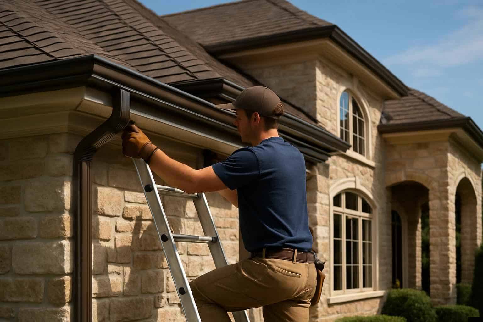 Seamless Gutter Installer in Mason TX