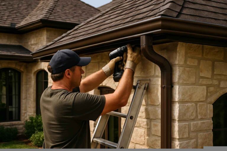 seamless gutter installer in medina tx