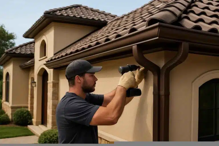 Gutter Installation Contractor In Pipe Creek TX seamless gutter installer in pipe creek tx