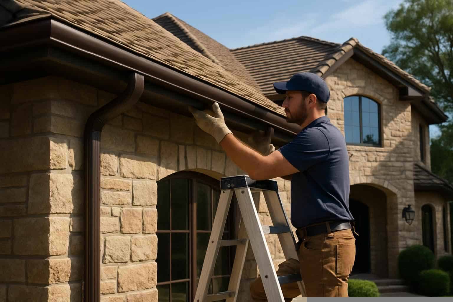 Gutter Installation Contractor In Pontotoc TX Seamless Gutter Installer in Pontotoc TX