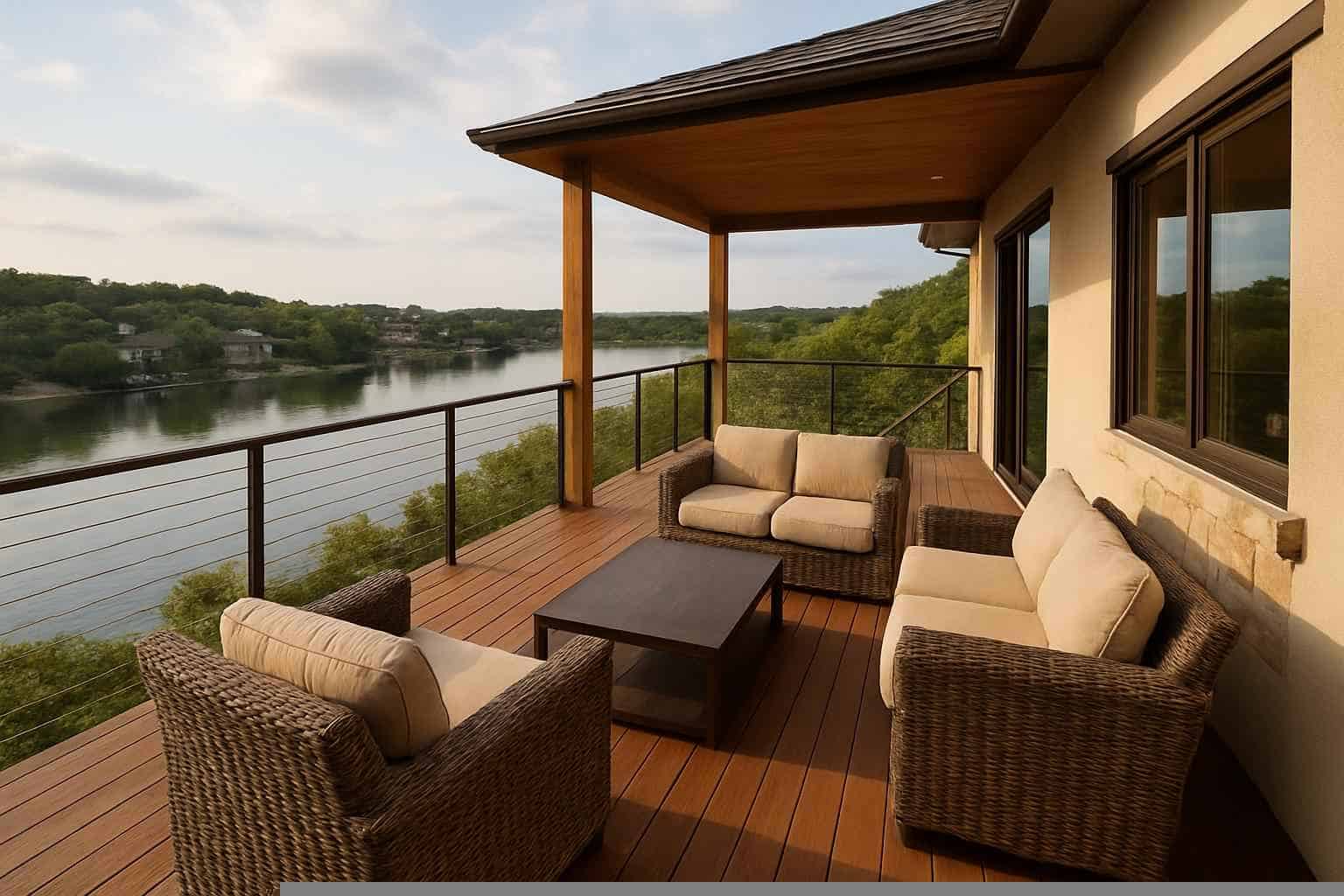 Deck Construction Contractor In Cottonwood Shores TX Second Story Deck Builder in Cottonwood Shores TX