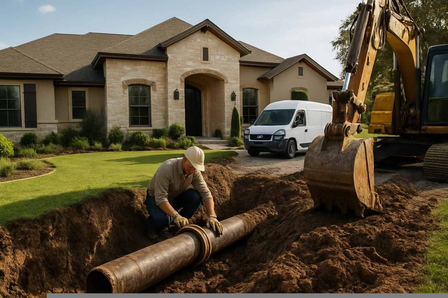 Plumbing Contractor In Pipe Creek TX Sewer Line Repair Company in Pipe Creek TX