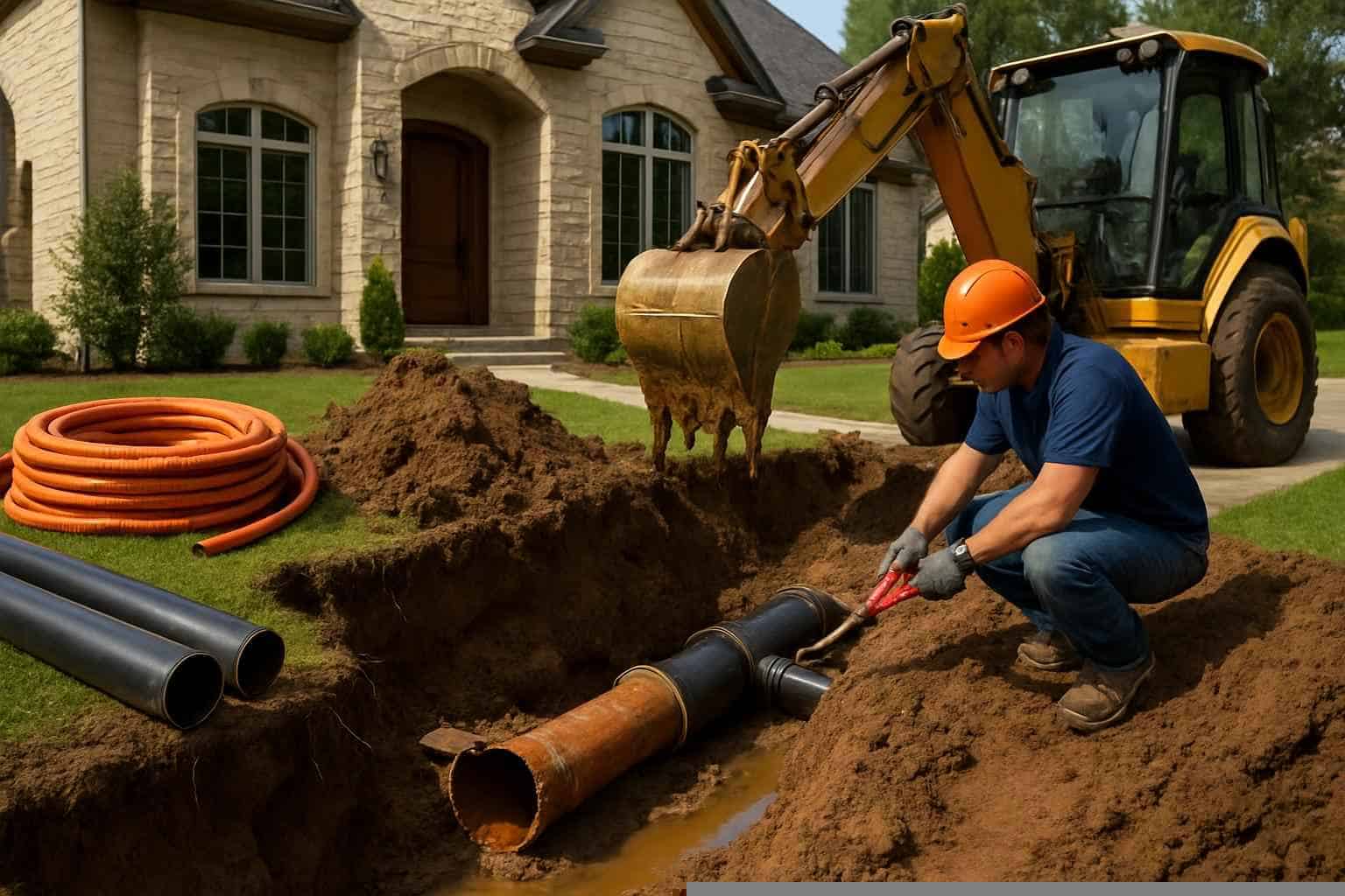 Sewer Line Repair Company in Pontotoc TX