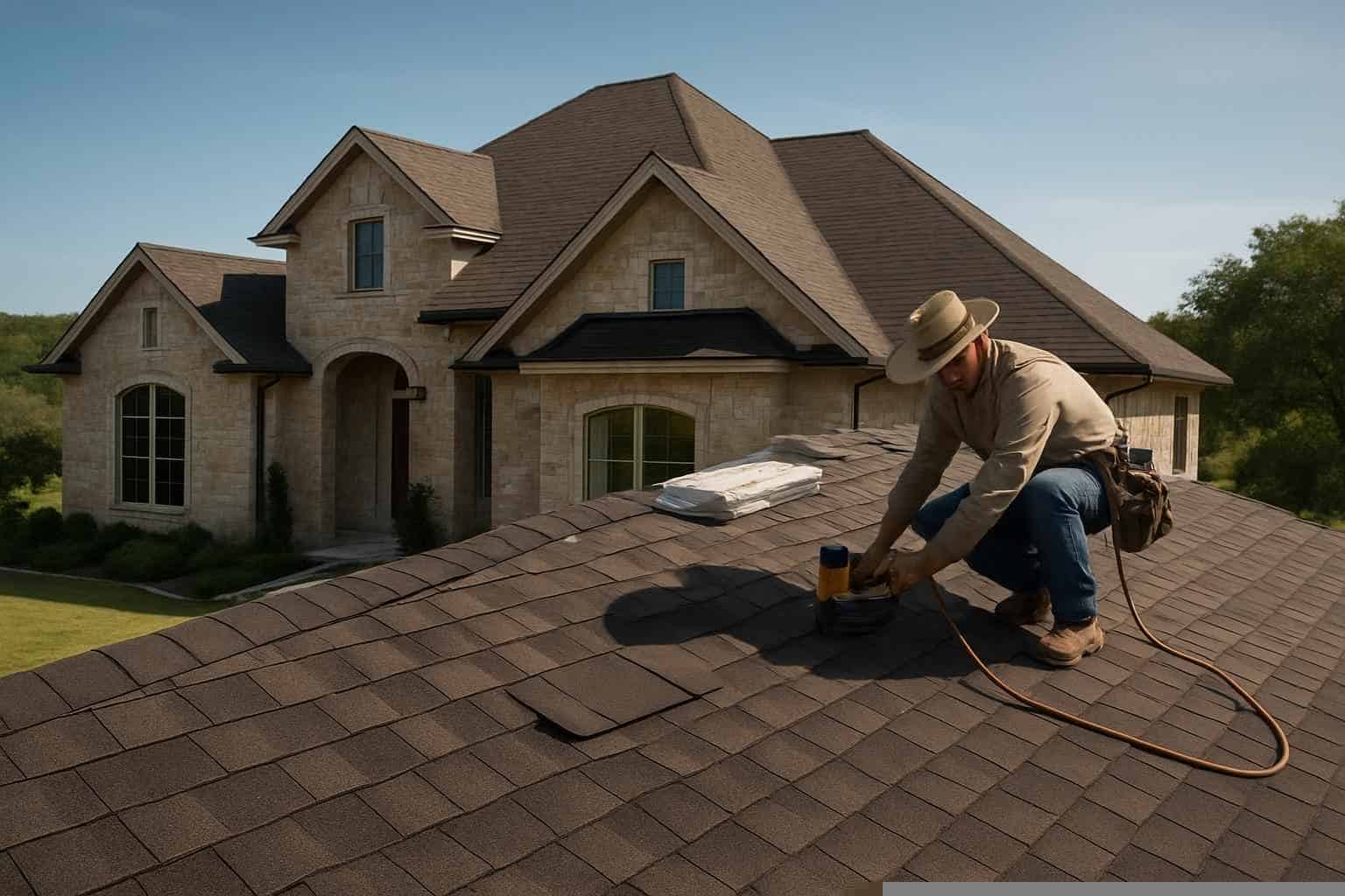 Shingle Roofing Contractor in Pipe Creek TX