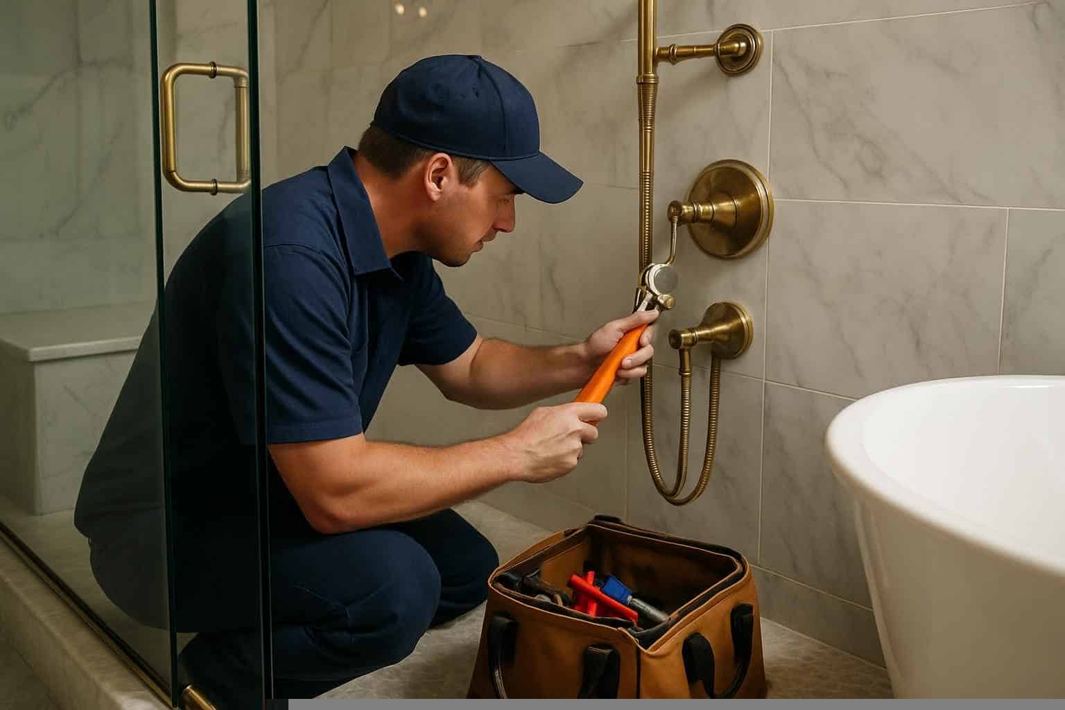 Shower Leak Repair Service in Medina TX