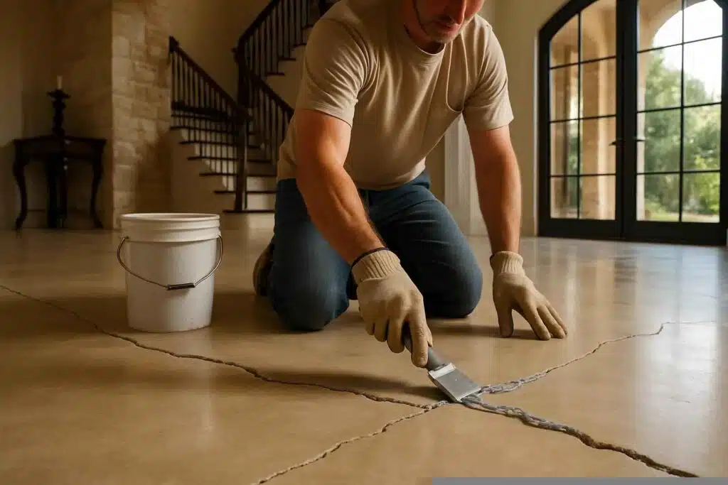 Slab Crack Repair Service in Cottonwood Shores TX