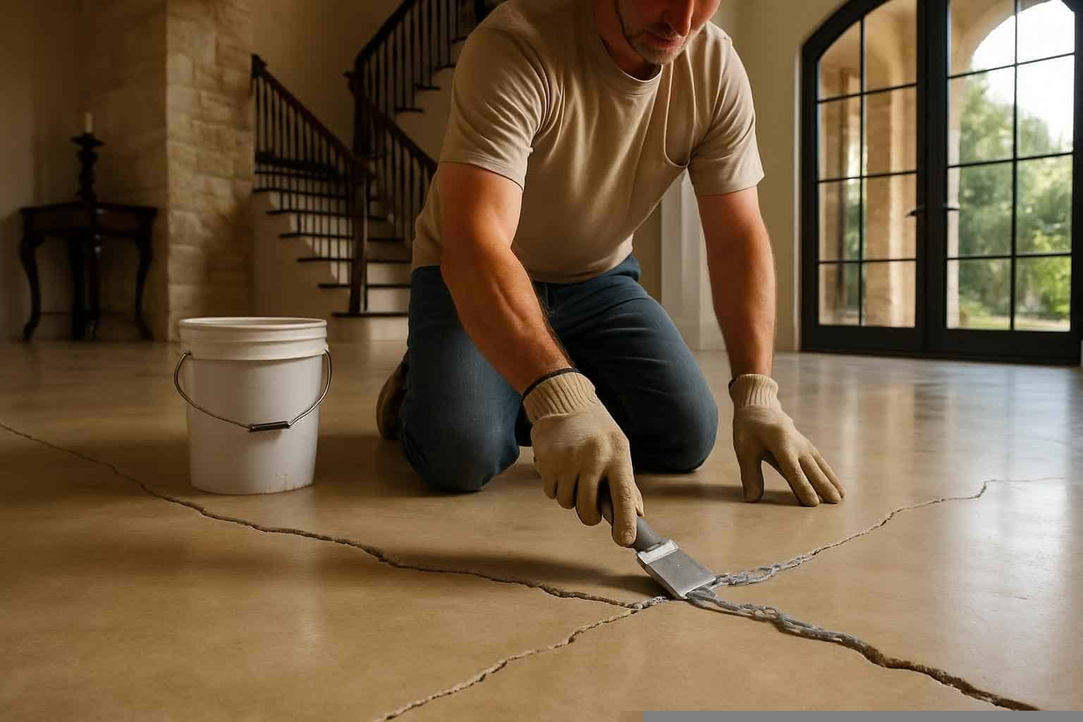 Concrete Repair Contractor In Cottonwood Shores TX Slab Crack Repair Service in Cottonwood Shores TX