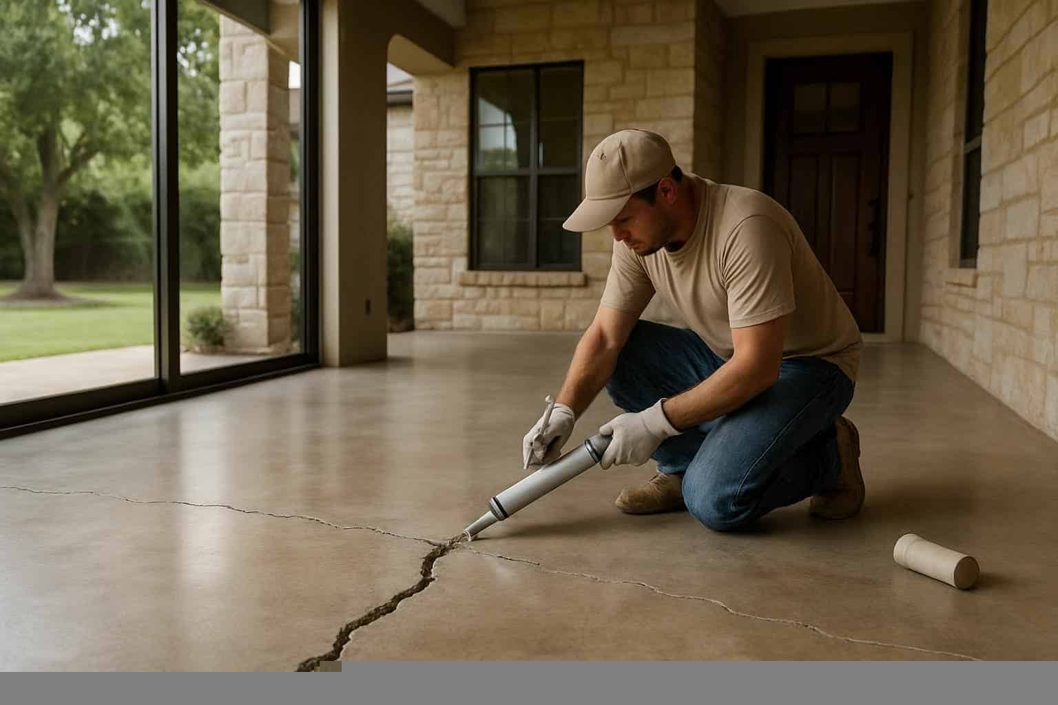 Concrete Slabs Foundations Contractor In Pipe Creek TX Slab Crack Repair Service in Pipe Creek TX