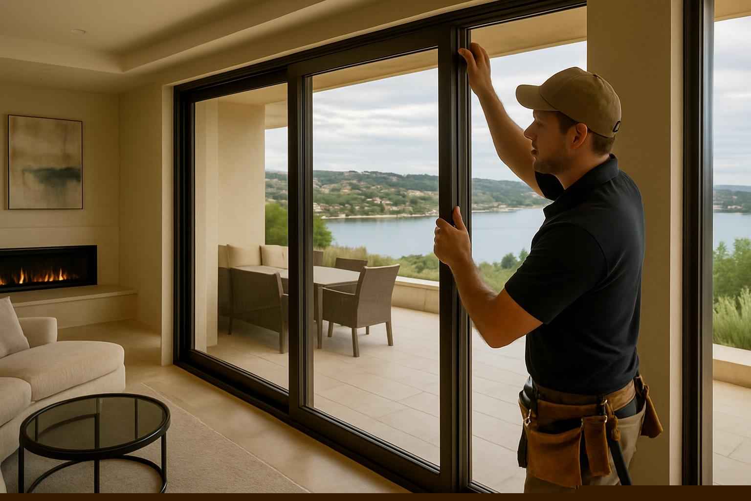 Custom Door Installation Contractor In Horseshoe Bay TX Sliding Door Installation Service In Horseshoe Bay TX