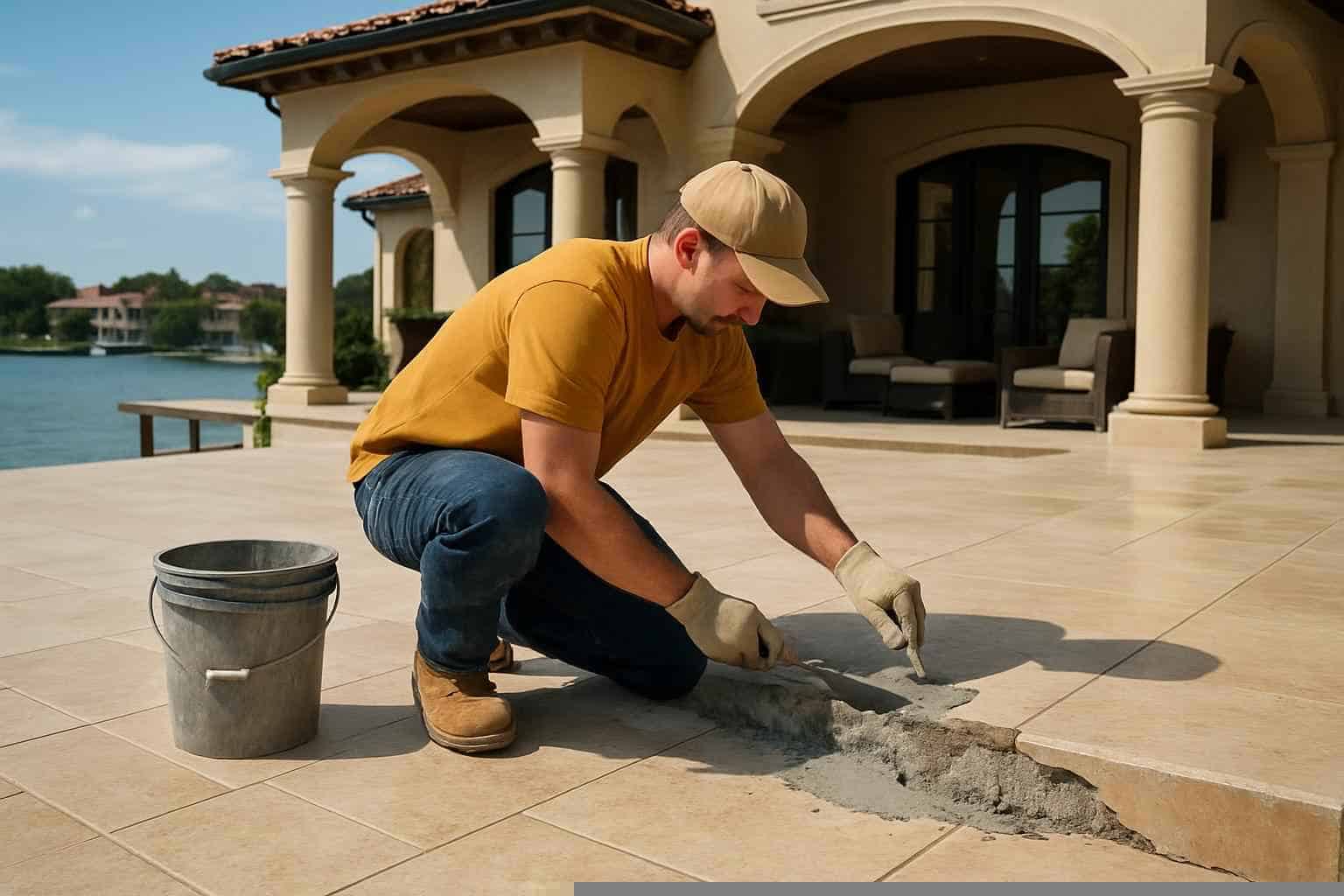 Concrete Repair Contractor In Horseshoe Bay TX Spalling Concrete Repair Service in Horseshoe Bay TX