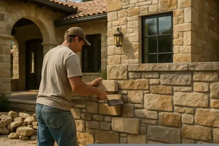 Masonry Contractor In Cottonwood Shores TX Stone Masonry Contractor In Cottonwood Shores TX