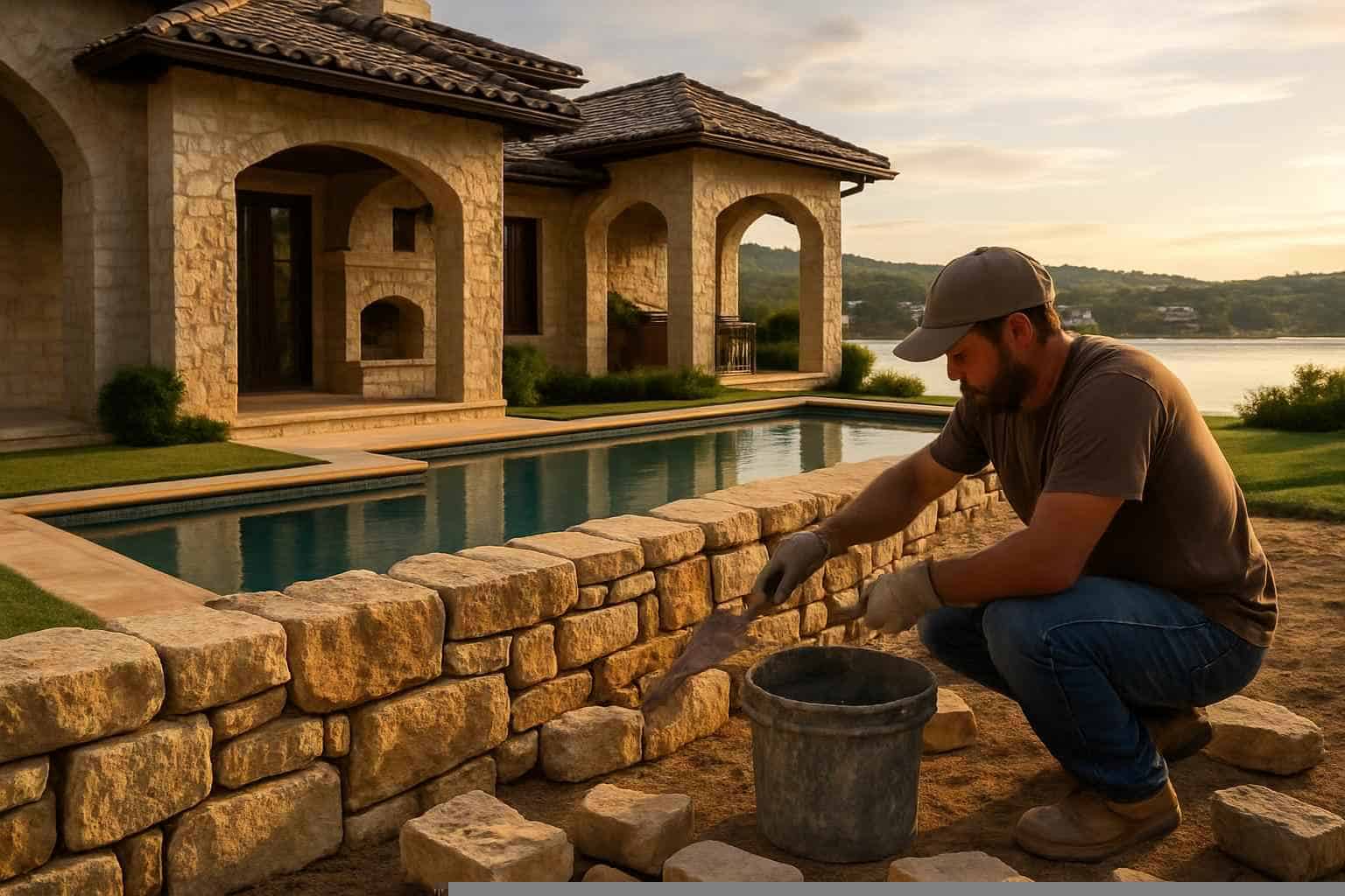 Masonry Contractor In Horseshoe Bay TX stone masonry contractor in horseshoe bay