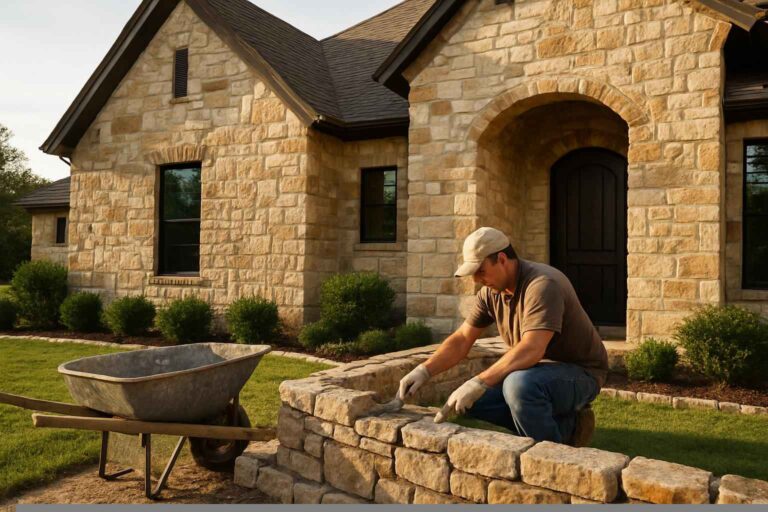 stone masonry contractor in mason tx