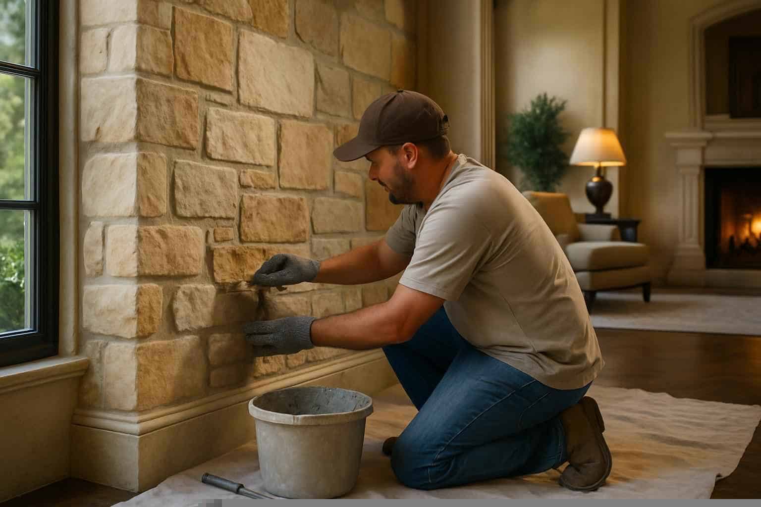 Stone Repair Service in Mason TX