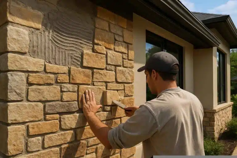 Stone Veneer Installation Service In Cottonwood Shores TX