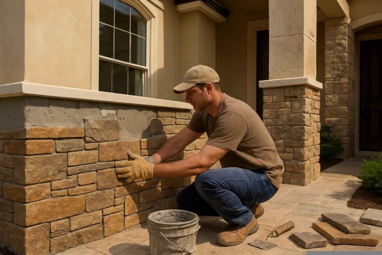 Stone Veneer Installation Service in Granite Shoals TX