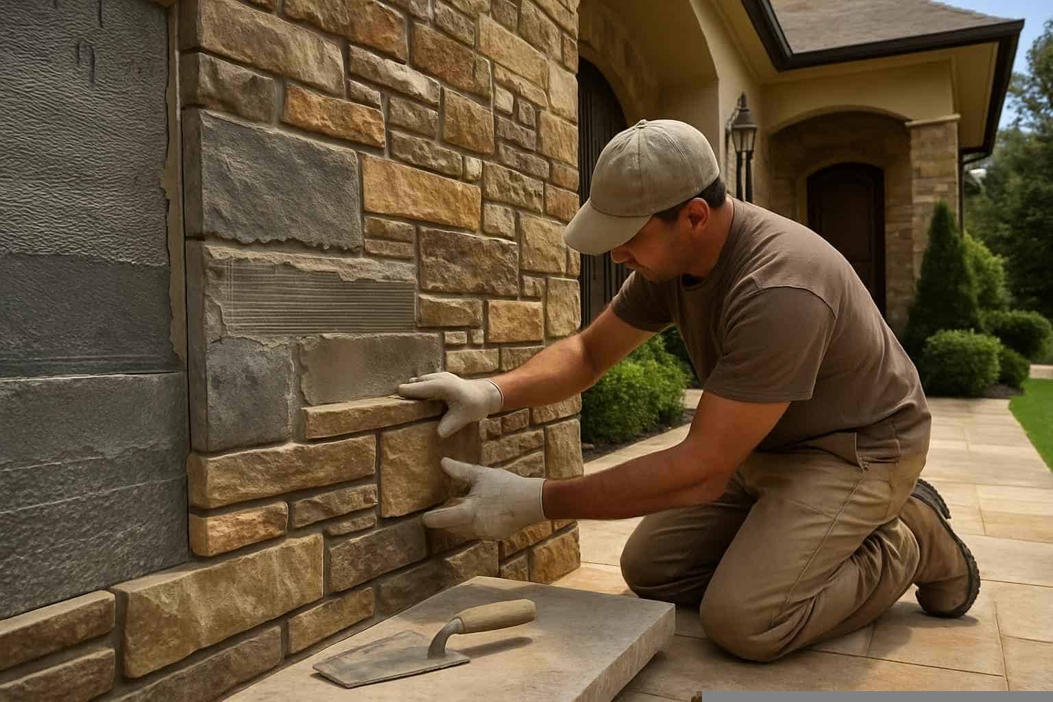 Stone Contractor In Pipe Creek TX Stone Veneer Installation Service in Pipe Creek TX