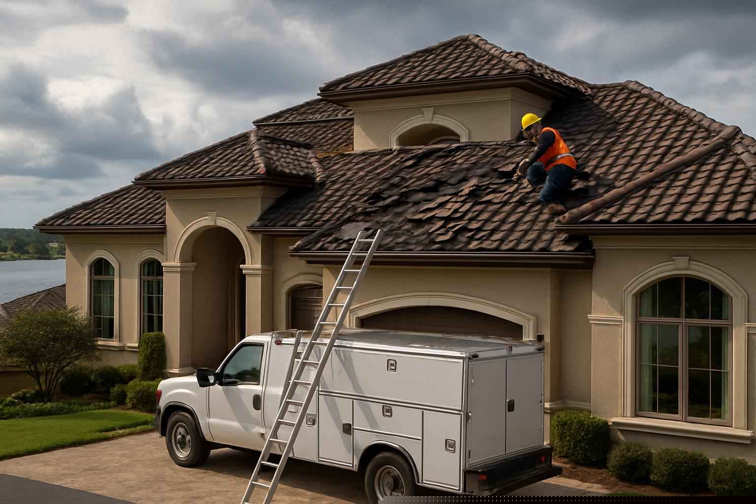 Storm Damage Roof Repair Company in Horseshoe Bay TX