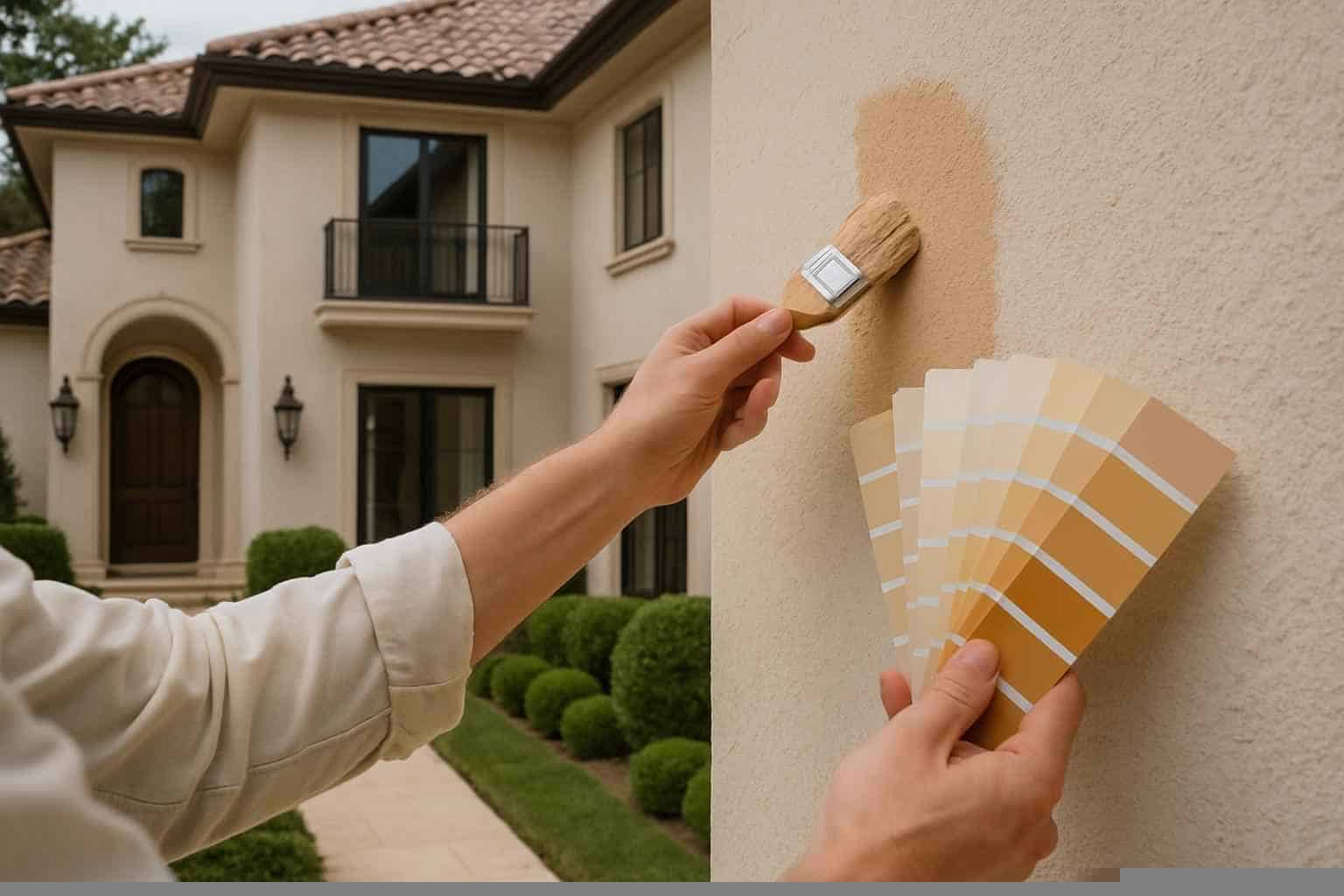 Stucco Repair Contractor In Cottonwood Shores TX Stucco Color Match Service in Cottonwood Shores TX