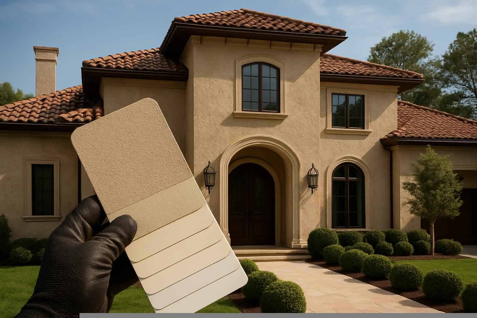 Stucco Repair Contractor In Medina TX Stucco Color Match Service in Medina TX