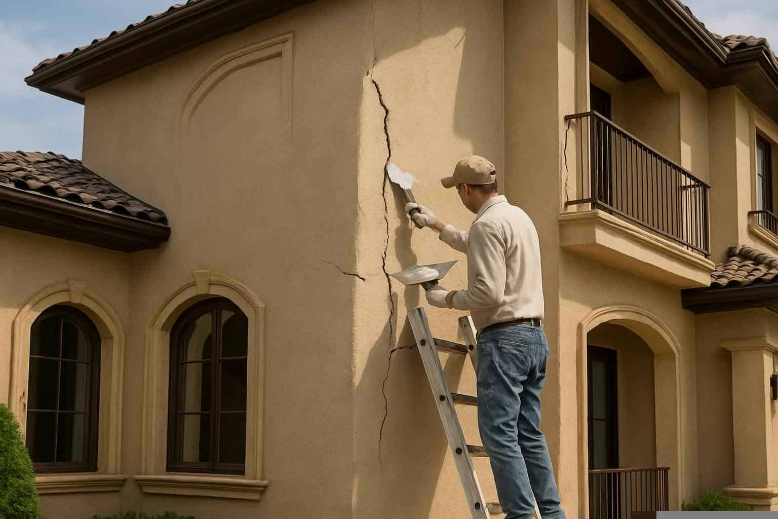 Stucco Repair Contractor In Pipe Creek TX Stucco Crack Repair Service in Pipe Creek TX