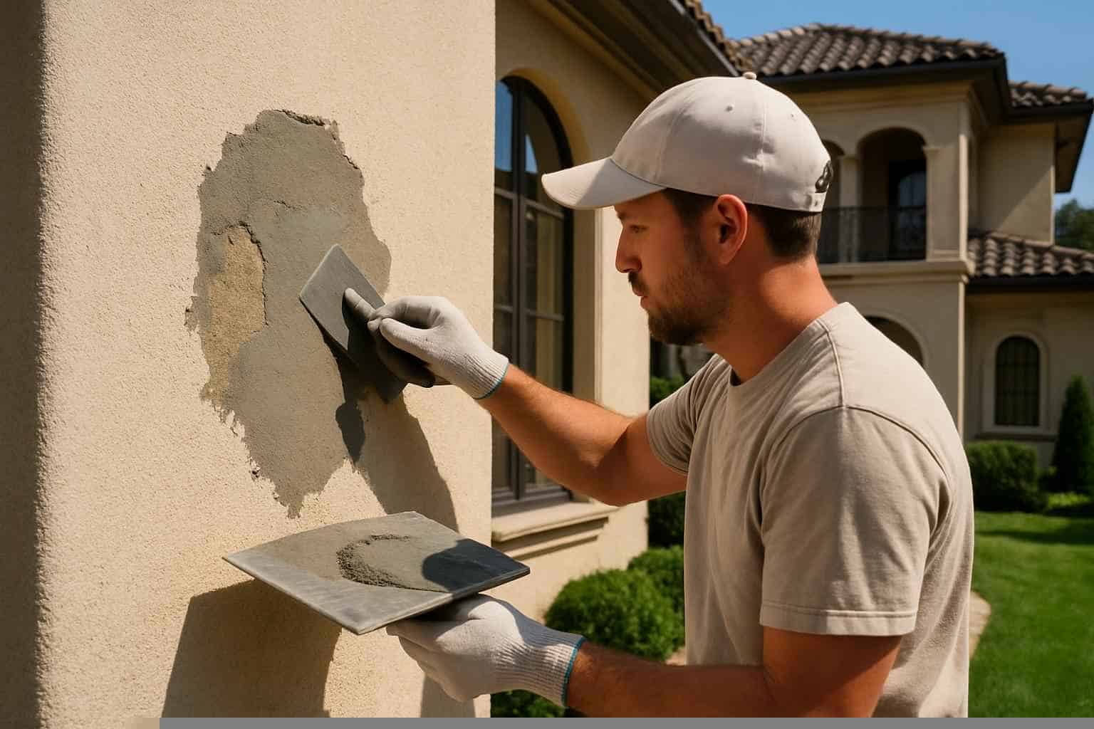 Stucco Patch Service in Mason TX