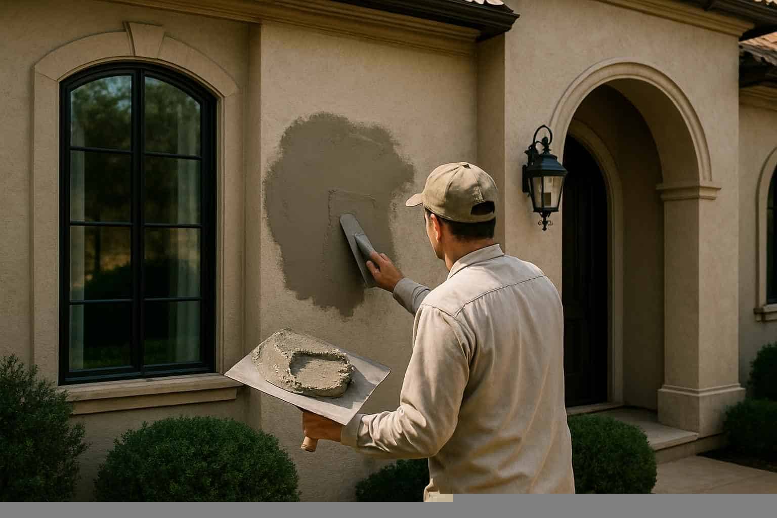 Stucco Repair Contractor In Pipe Creek TX Stucco Patch Service in Pipe Creek TX