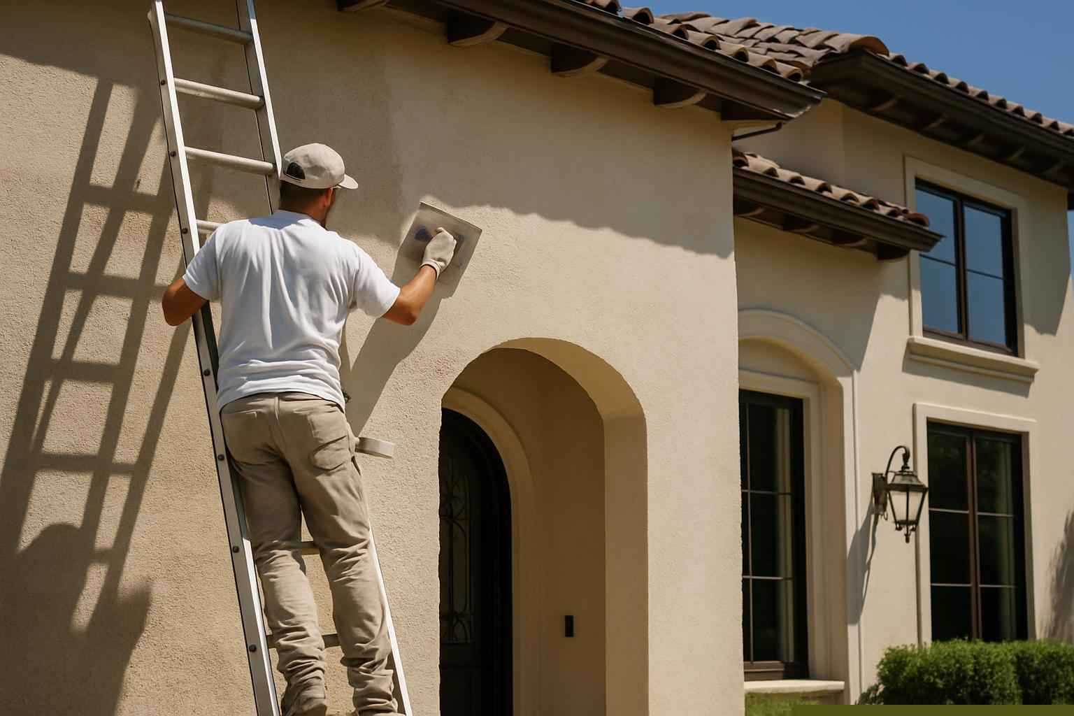 Stucco Repair Contractor In Kingsland TX Stucco Recoat Service in Kingsland TX