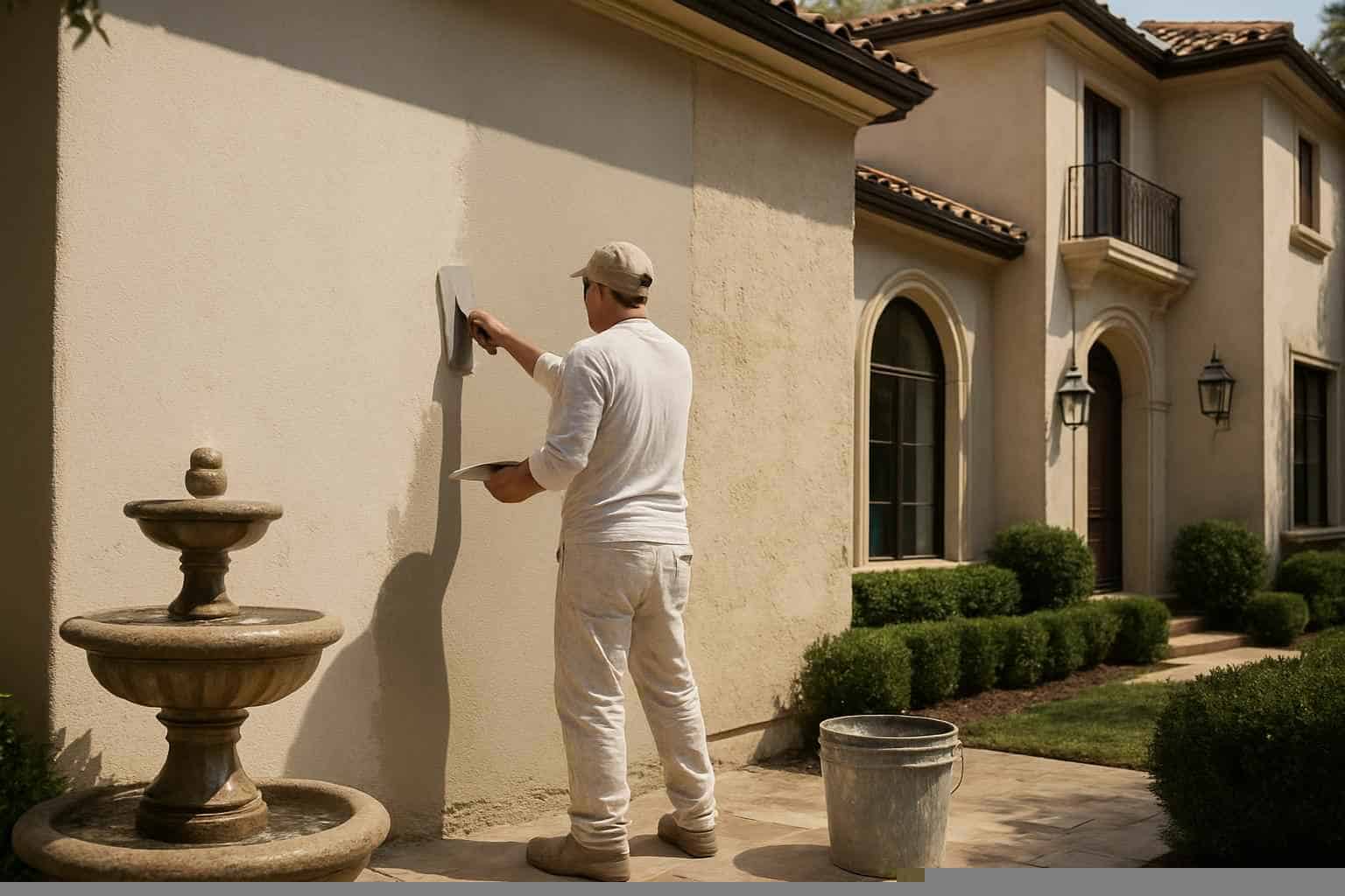 Stucco Recoat Service in Mason TX