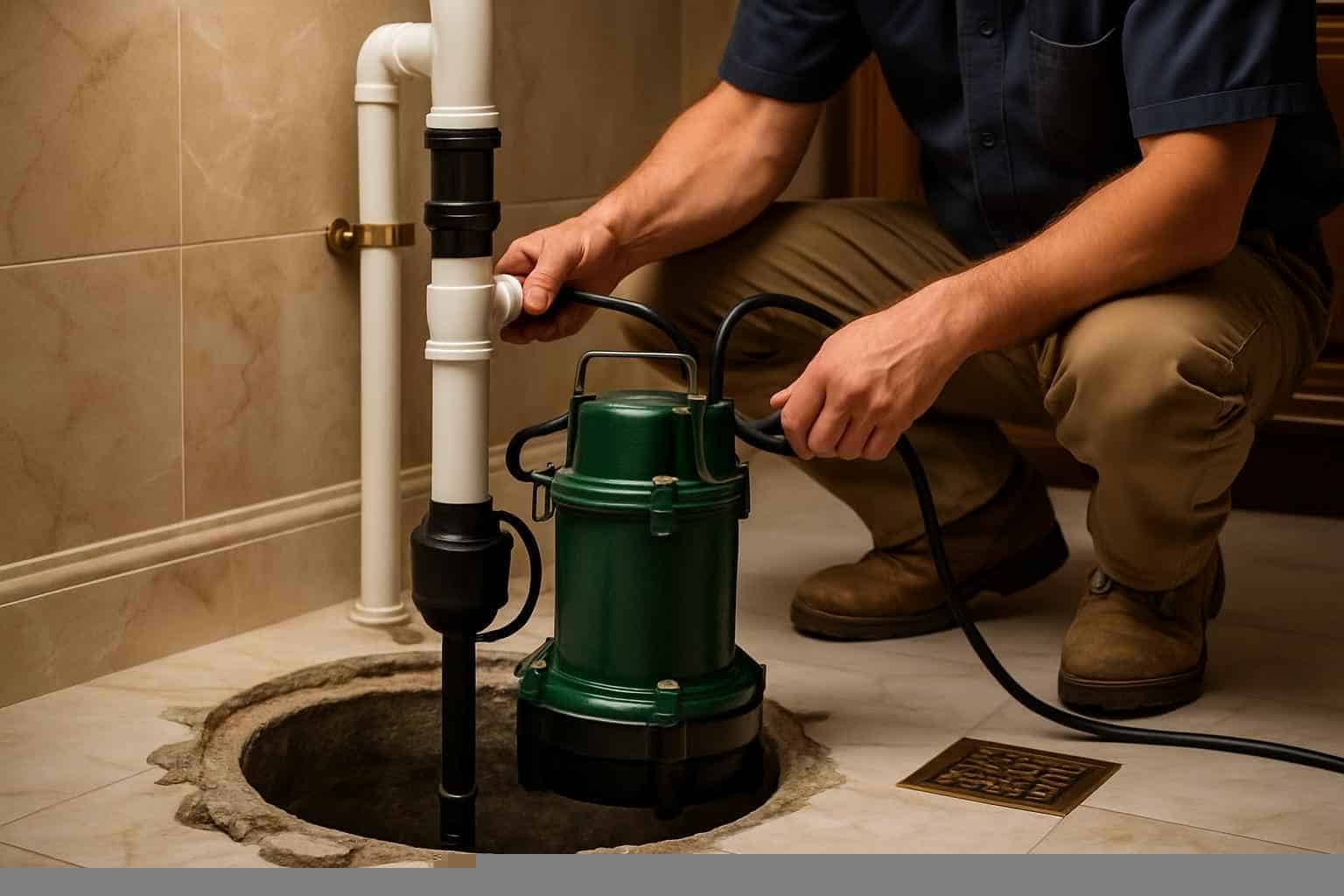 Drainage Solutions Contractor In Cottonwood Shores TX Sump Pump Installation Service in Cottonwood Shores TX