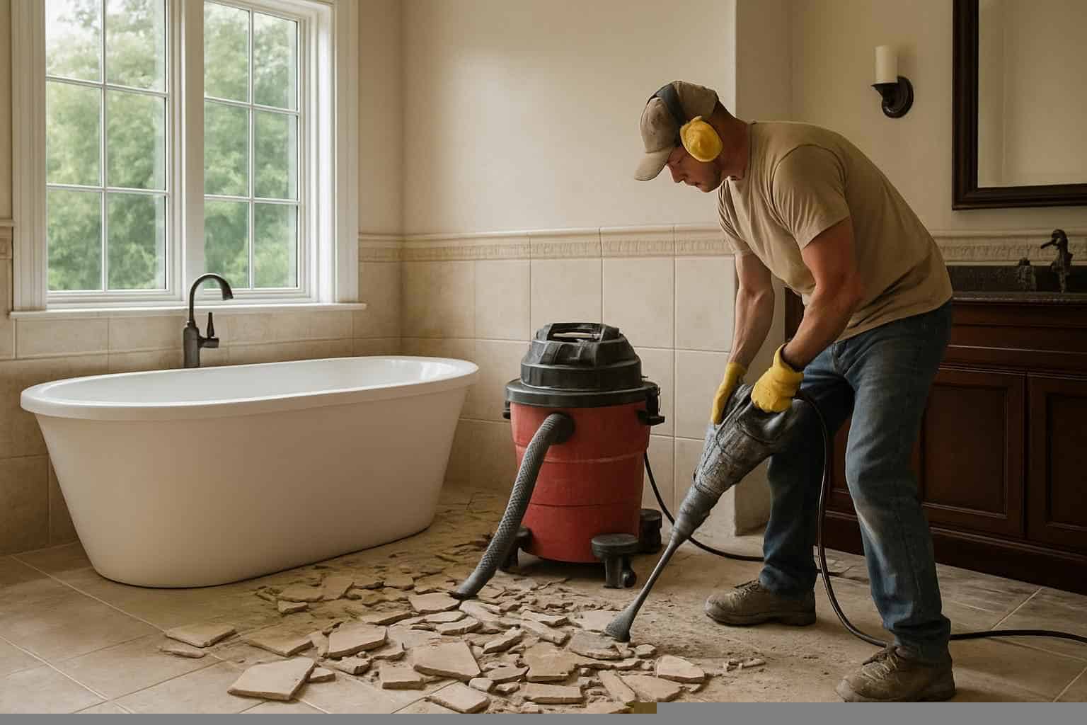 Tile Demolition Prep Service in Cottonwood Shores TX