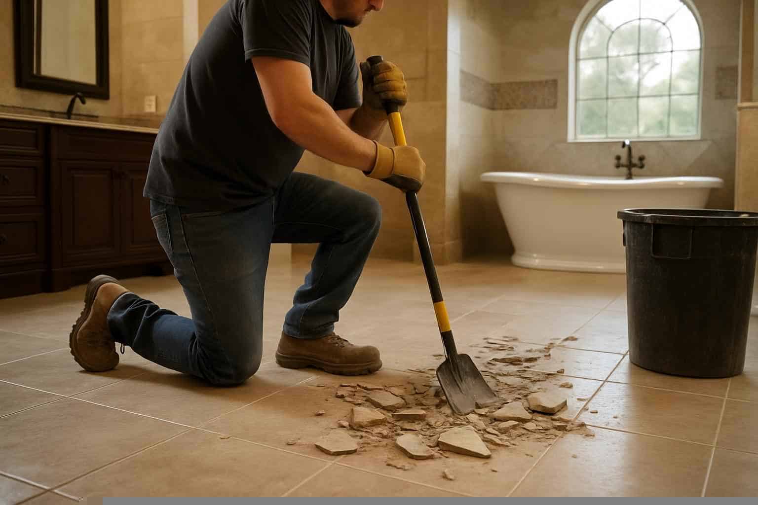 Tile Demolition Prep Service in Pontotoc TX