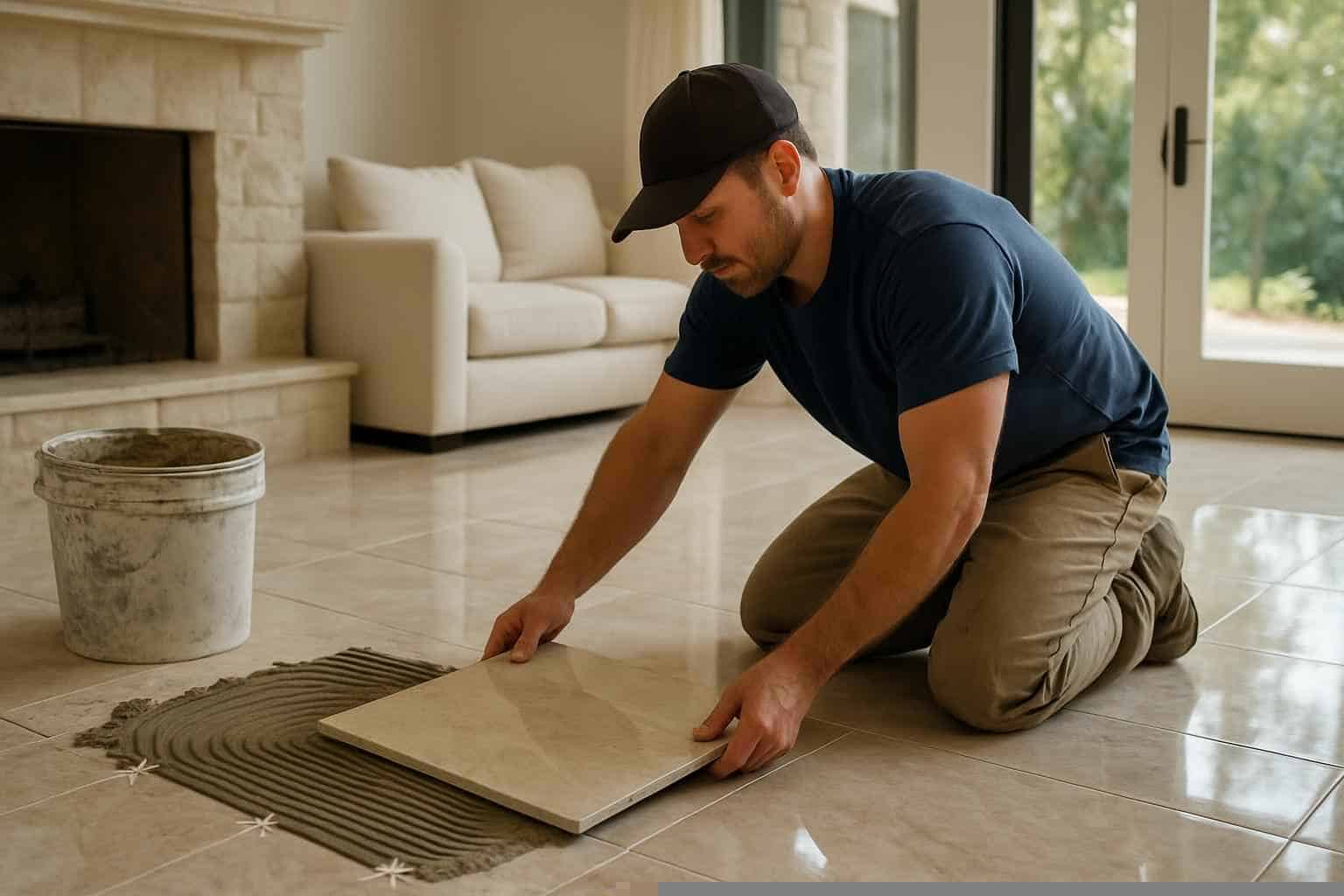 Tile Flooring Installer in Cottonwood Shores TX